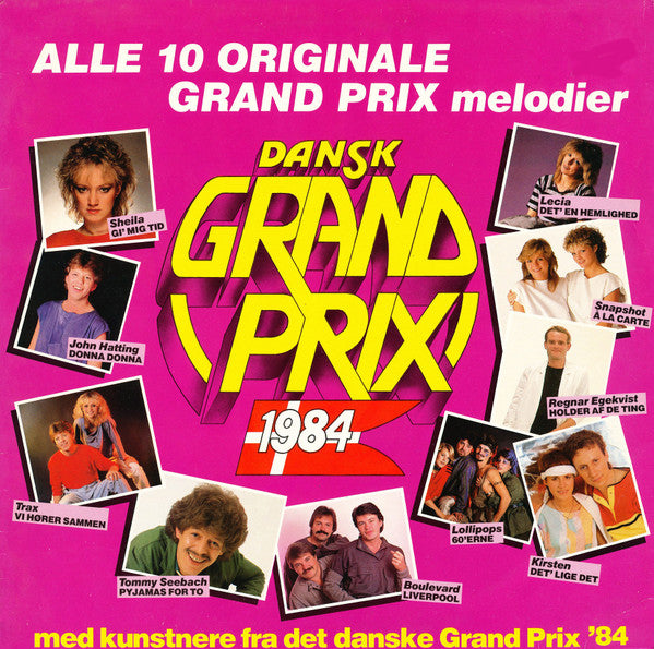 Various : Dansk Grand Prix 1984 (LP)