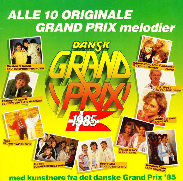 Various : Dansk Grand Prix 1985 (LP)