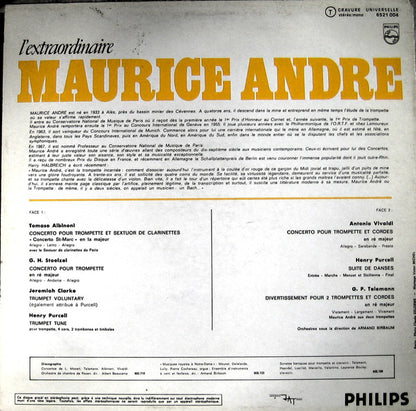 Maurice André : L'extraordinaire Maurice André (LP)