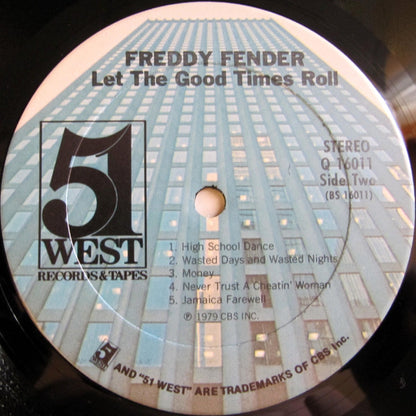 Freddy Fender (2) : Let The Good Times Roll (LP, Comp)