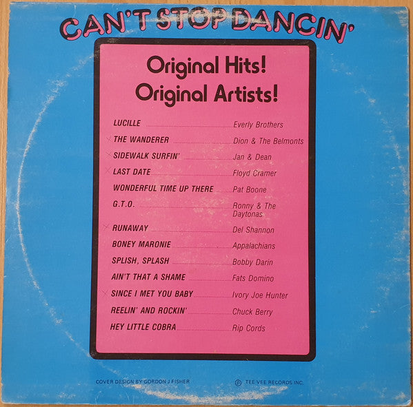 Various : Can't Stop Dancin' Vol. 1 (LP, Comp)