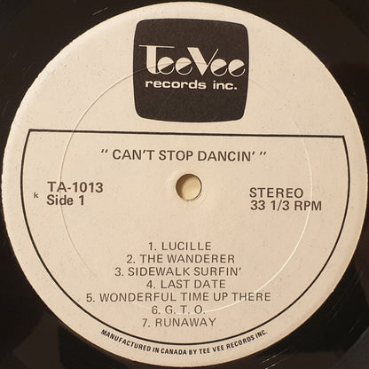 Various : Can't Stop Dancin' Vol. 1 (LP, Comp)