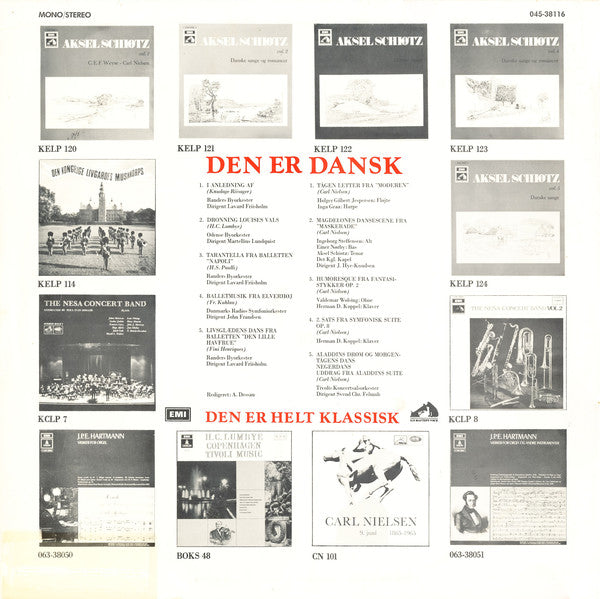 Various : Den Er Dansk – Den Er Helt Klassisk (LP, Mono)