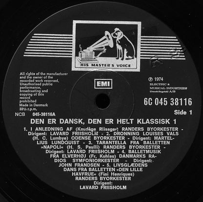 Various : Den Er Dansk – Den Er Helt Klassisk (LP, Mono)