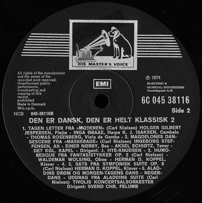 Various : Den Er Dansk – Den Er Helt Klassisk (LP, Mono)