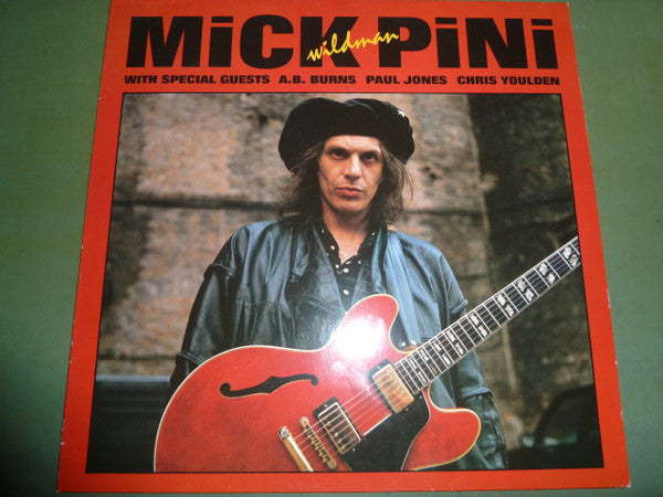 Mick Pini : Mick "Wildman" Pini (LP, Whi)