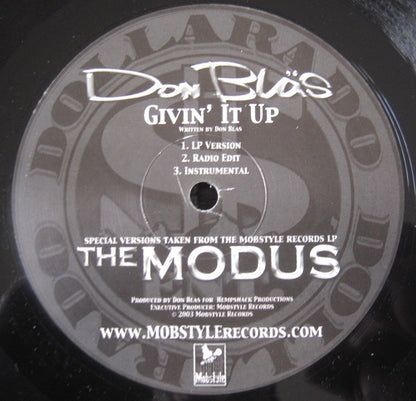 Don Blas : My Cliney (12")