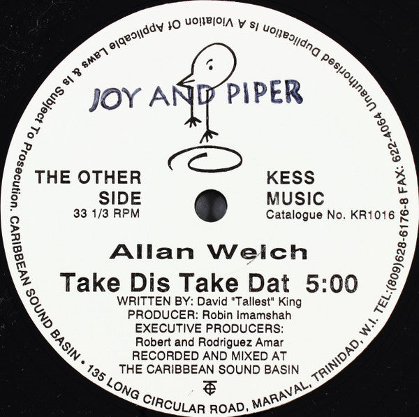 Allan Welch : Allan Welch (12")