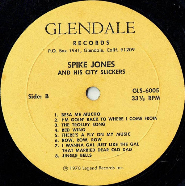 Spike Jones : The King Of Corn (LP, Album, RE)