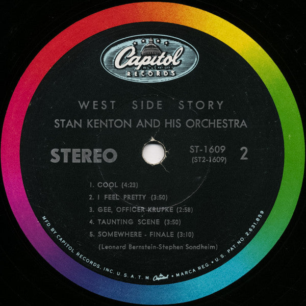 Stan Kenton And His Orchestra : Kenton's West Side Story (LP, Album, Scr)