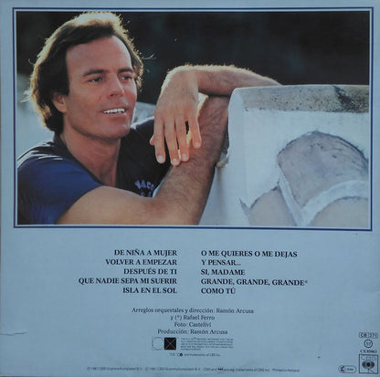 Julio Iglesias : De Niña A Mujer (LP, Album, Gat)