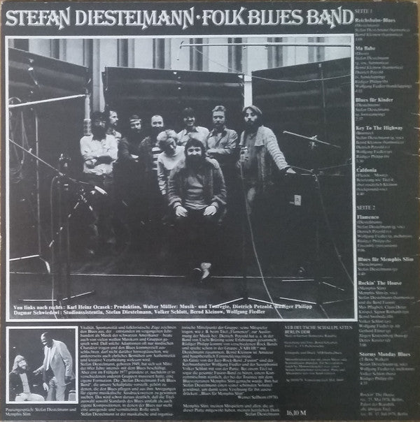 Stefan Diestelmann Folk Blues Band : Stefan Diestelmann Folk Blues Band (LP, Album, RP, Blu)