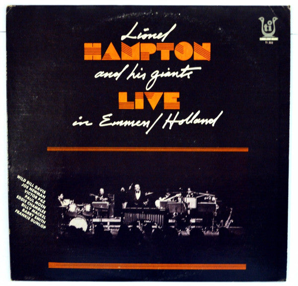 Lionel Hampton : Lionel Hampton And His Giants Live In Emmen/Holland (LP, Promo, Alb)