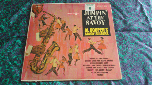 Al Cooper And His Savoy Sultans : Jumpin' At The Savoy (LP, Comp)