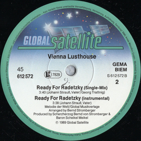 Vienna Lusthouse : Ready For Radetzky (12", Maxi)