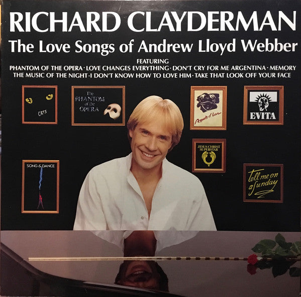 Richard Clayderman : The Love Songs Of Andrew Lloyd Webber (LP, Album)