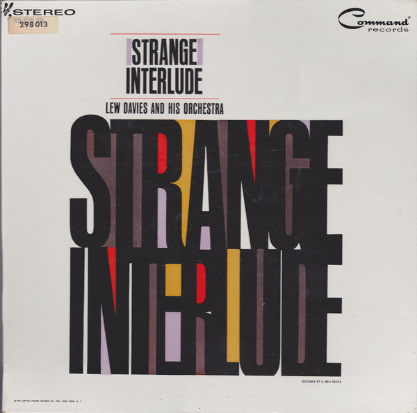 Lew Davies And His Orchestra : Strange Interlude (LP, Album, Gat)