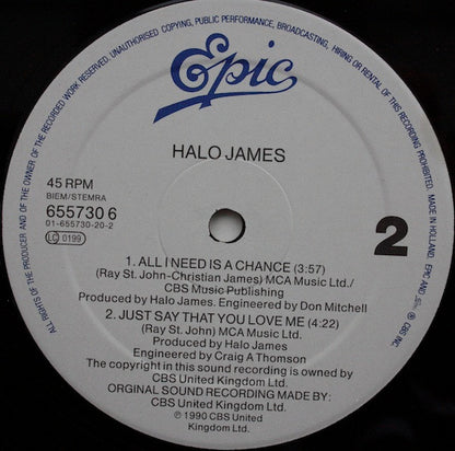 Halo James : Baby (12", Maxi)