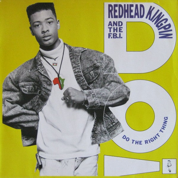 Redhead Kingpin And The FBI : Do The Right Thing (12", Single)