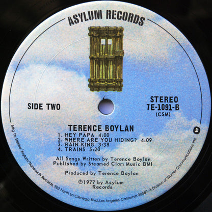 Terence Boylan : Terence Boylan (LP, Album, CSM)