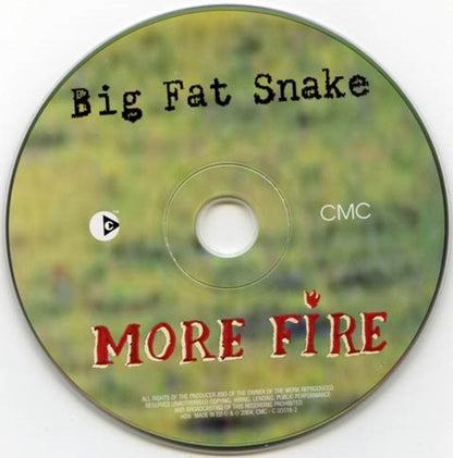 Big Fat Snake : More Fire (CD, Album, Copy Prot.)