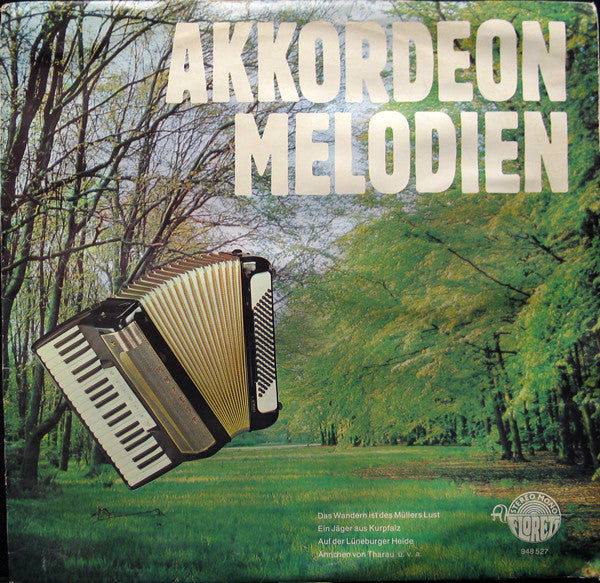 Horst Gerlach Und Seine Rhythmusgruppe : Akkordeon Melodien (LP)