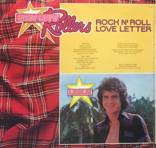 Bay City Rollers : Rock N' Roll Love Letter (LP, Album, Club, Blu)