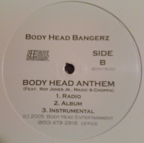 Body Head Bangerz : Don't Start It / Body Head Anthem (12")