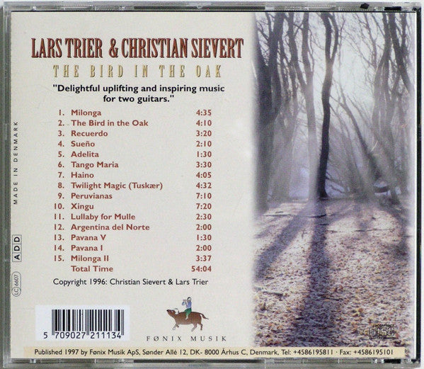 Lars Trier & Christian Sievert : The Bird In The Oak (CD)