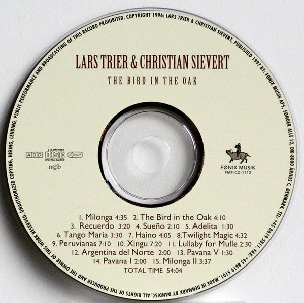 Lars Trier & Christian Sievert : The Bird In The Oak (CD)