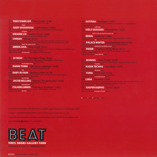 Various : BEAT (2xLP, Comp, Promo)