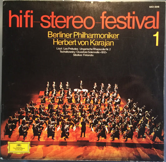 Berliner Philharmoniker - Herbert von Karajan : Hifi-Stereo-Festival 1 (LP, Comp)