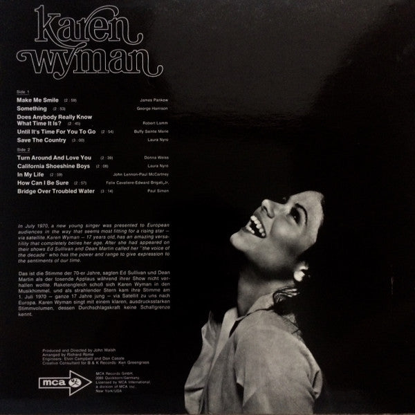 Karen Wyman : Karen Wyman (LP, Album)