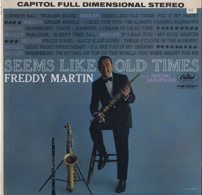 Freddy Martin, Freddy Martin And His Orchestra : Seems Like Old Times (LP, Album, RP)