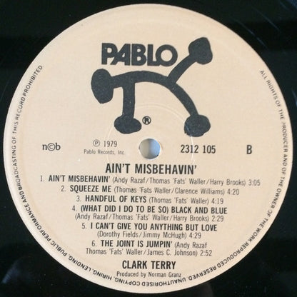 Clark Terry : Ain't Misbehavin' (LP, Album)