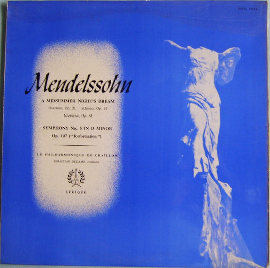 Felix Mendelssohn-Bartholdy, Sebastian Delame, Le Philharmonique De Chaillot : A Midsummer Night's Dream (LP, Album)