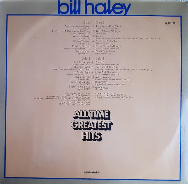 Bill Haley : All Time Greatest Hits (2xLP, Comp)