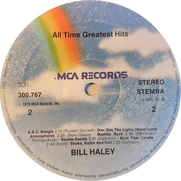 Bill Haley : All Time Greatest Hits (2xLP, Comp)