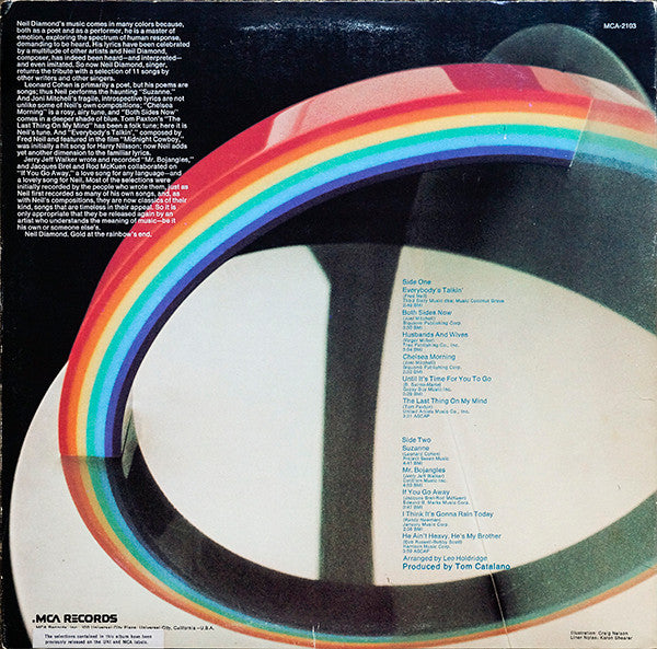 Neil Diamond : Rainbow (LP, Album, RE)