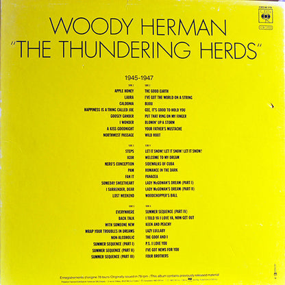 Woody Herman : The Thundering Herds (3xLP, Comp, RE + Box)