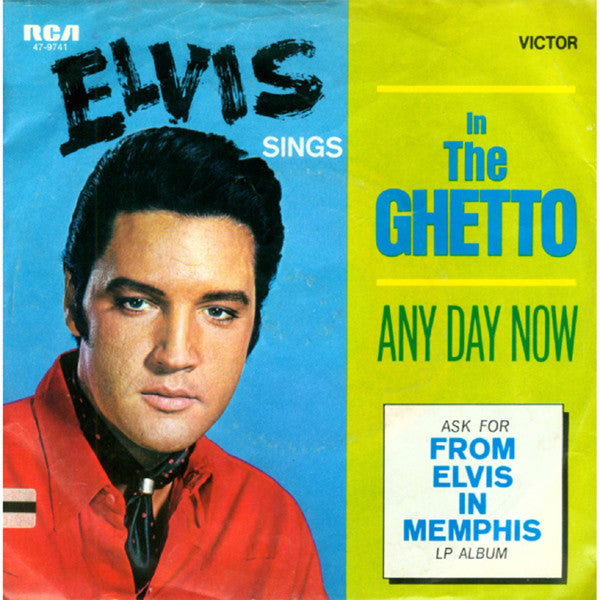 Elvis Presley : In The Ghetto (7", Single)