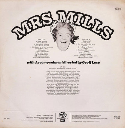 Mrs. Mills : I'm Mighty Glad (LP, Album, RE)