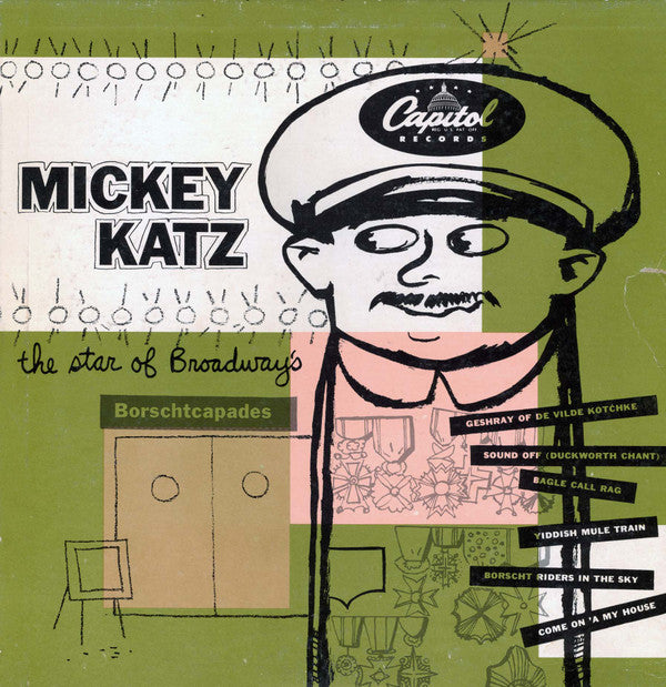 Mickey Katz : Mickey Katz And His Orchestra (10", Album, Mono, Scr)