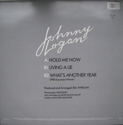 Johnny Logan : Hold Me Now (12", Maxi)