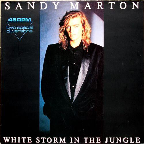 Sandy Marton : White Storm In The Jungle (Two Special D.J. Versions) (12", Single)