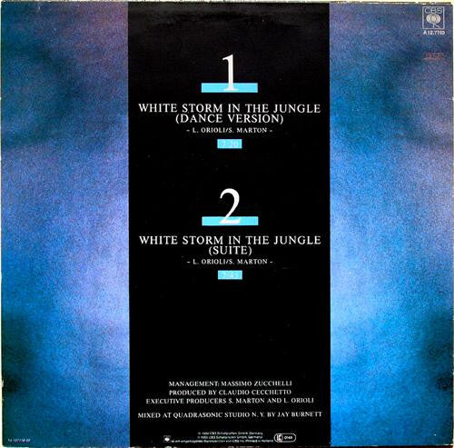 Sandy Marton : White Storm In The Jungle (Two Special D.J. Versions) (12", Single)