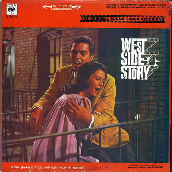 Leonard Bernstein : West Side Story (The Original Sound Track Recording) (LP, Album, RE, Gat)