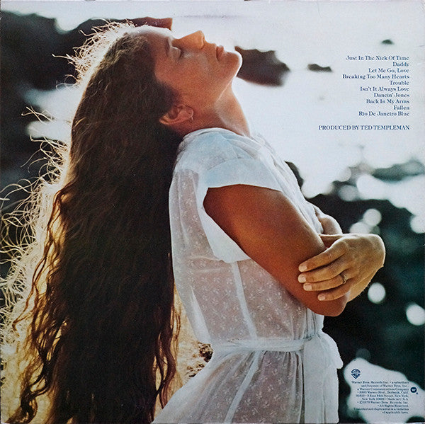 Nicolette Larson : In The Nick Of Time (LP, Album, Gol)