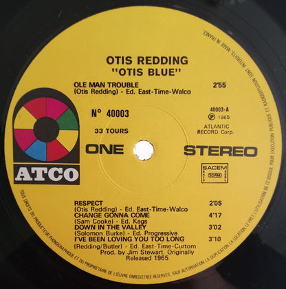 Otis Redding : Otis Blue / Otis Redding Sings Soul (LP, Album, RE, RP)