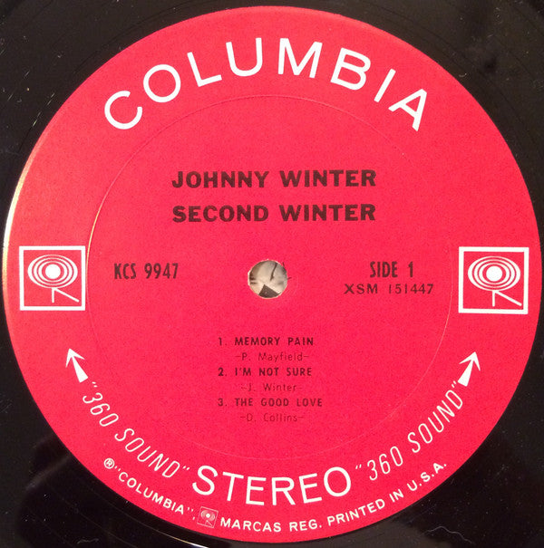 Johnny Winter : Second Winter (2xLP, Album, Pit)